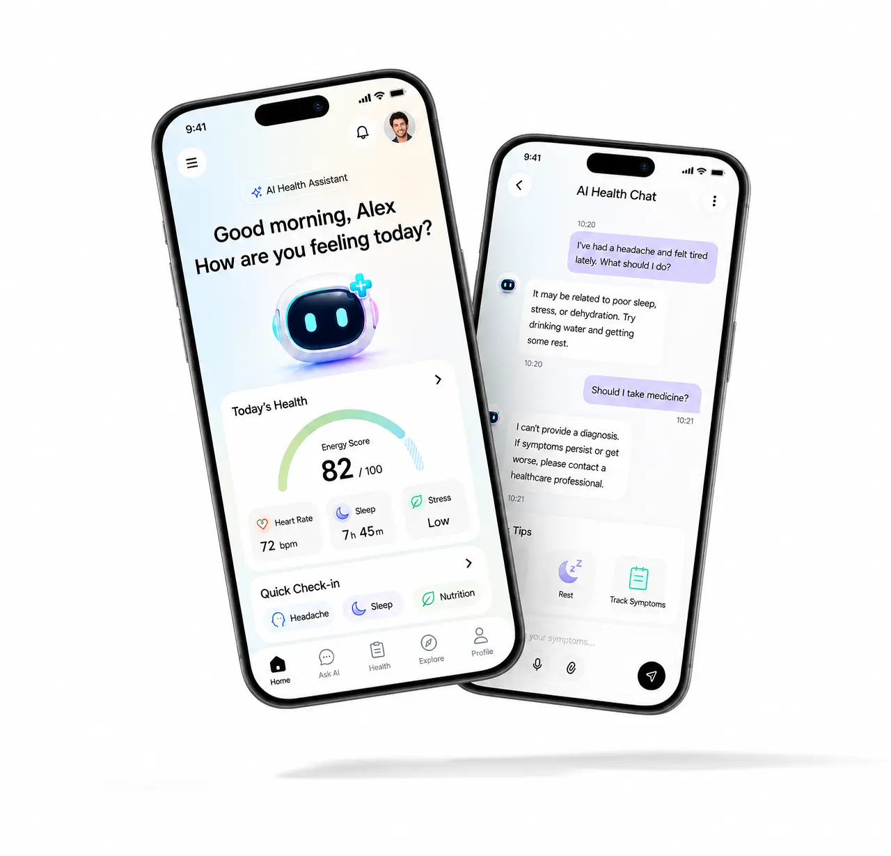 AI health companion app