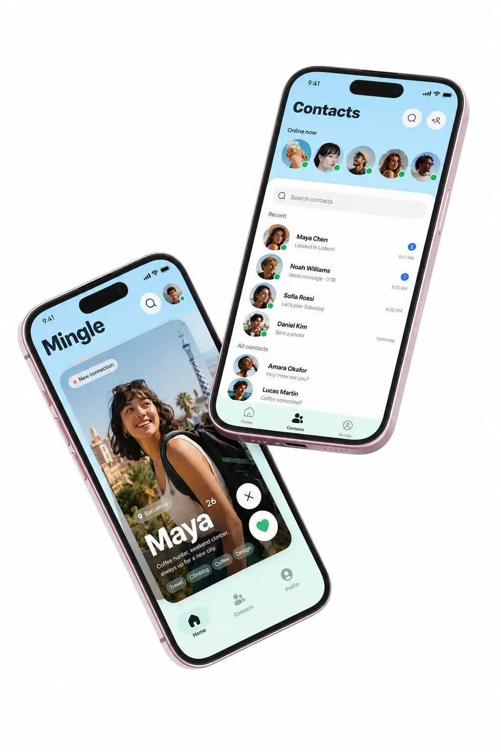 AI social matching app